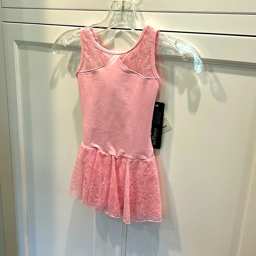 SoDanca Girls Pink Leotard